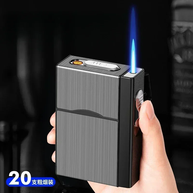 USB 3-v-1 Multifunkčná plynová elektrická cigareta Zapaľovač