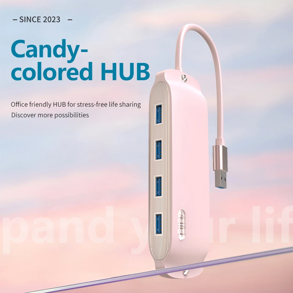 USB 5 v 1 Hub 3.0 Dokka