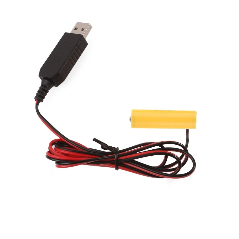 USB 5V až 1,5 V LR6 AA batériu AA Eliminators BATTERNA Vymeňte 1ks 1,5 V batérie AA pre LED svetlo elektronické