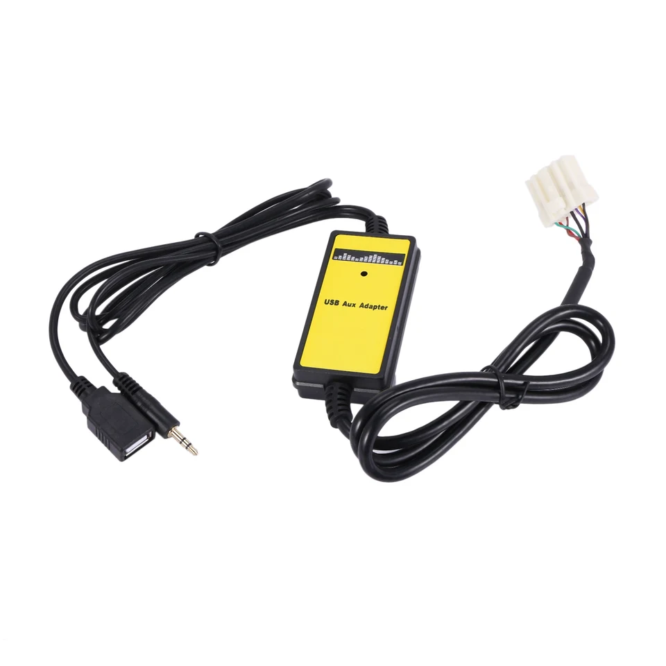 USB AUX MP3 Player Adapter CAR Digital Music CD Changer 3,5 mm pre Mazda 2/3/5/6/CX7/MX5/MPV/Miata/Tribute/RX8 Rozhranie