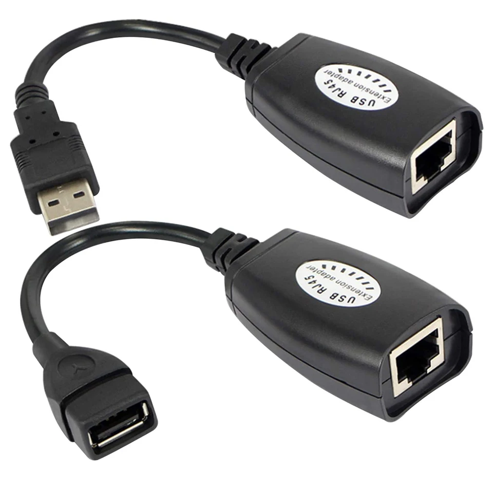 USB až RJ45 RJ 45 LAN Adapter Adapter Extender USB do zosilňovača signálu sieťového portu
