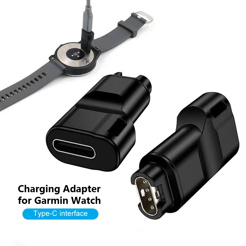 USB C až 4PIN nabíjacie adaptér pre Garmin Fenix ​​7 7S 7x 6S 6X Forerunner 45 45S 245 245M 935 Smart Watch T84D MicrusB Converter