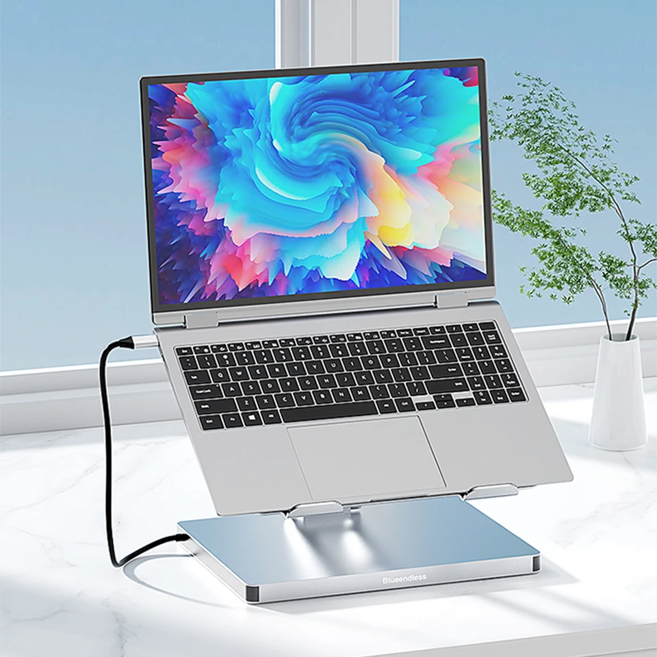 USB C prenosné dokovacie stanice stojan HDMI kompatibilný PD USB3.0 RJ45 10-v-1 USB C HUB pre MacBook Pro/Air/Dell/HP/Surface/Lenovo