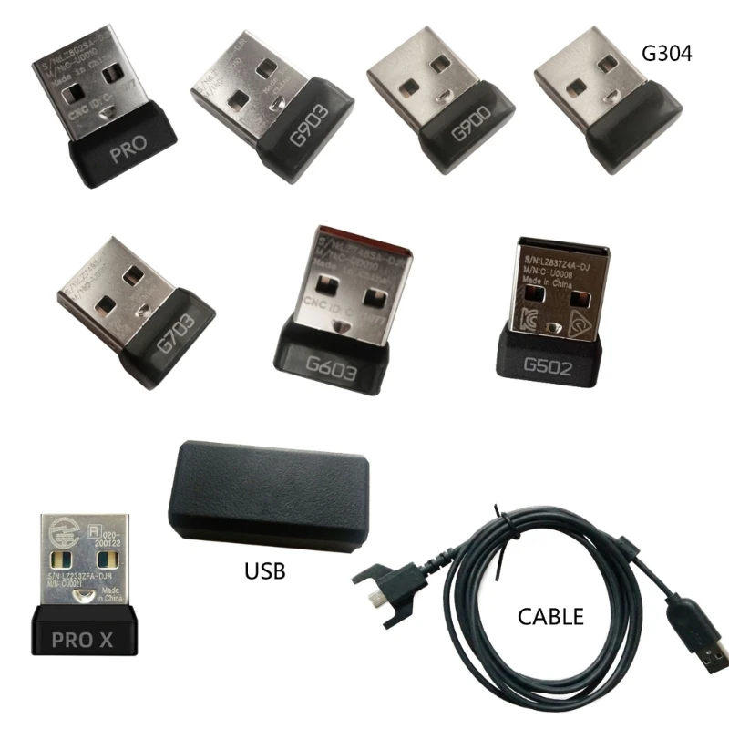 USB Dongle pre G502 G603 G304 G703 G900 G903 GPW GPX Wireless Wireless USB Adaptér USB