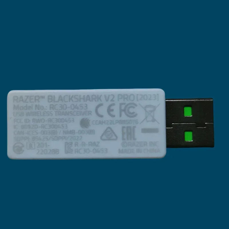 USB Dongle Prijímač RC30-0453 pre Razer Blackshark V2 Pro (2023) Herná náhlavná súprava