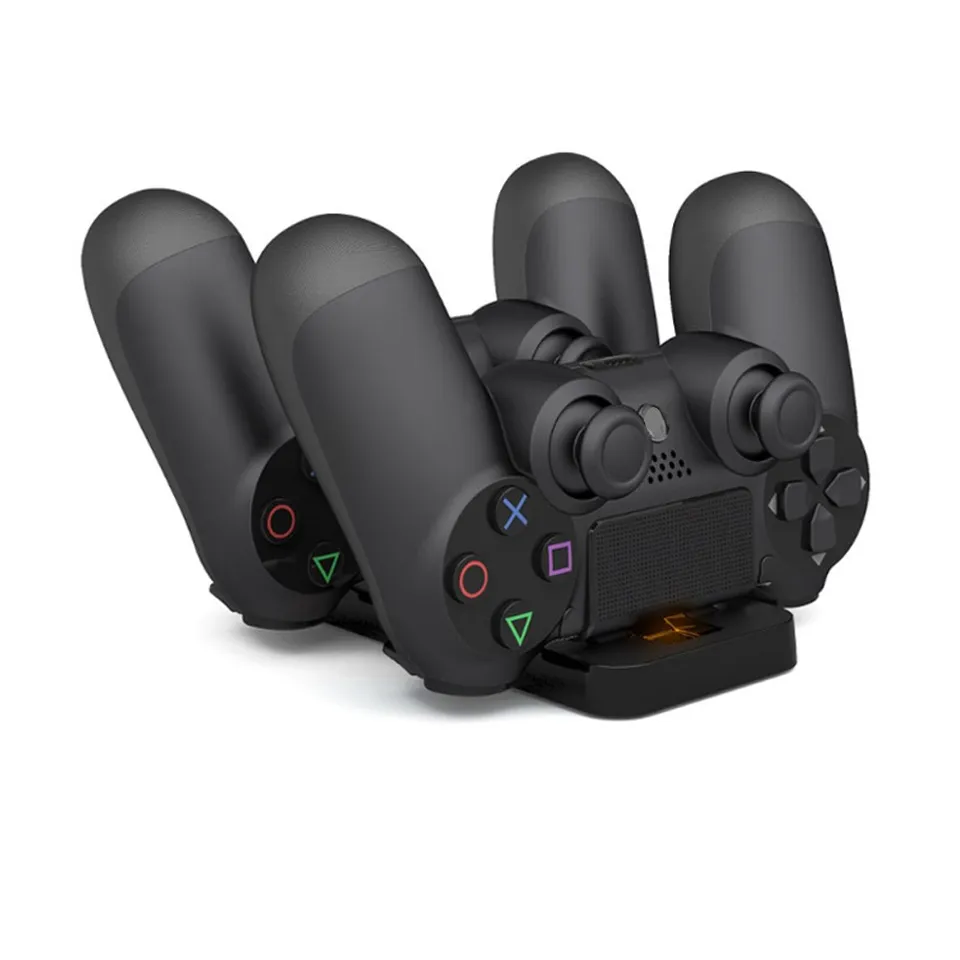 USB Dual Cabil Dock pre držiteľ stánkov nabíjania PS4 Controller Gaming pre Sony PlayStation 4