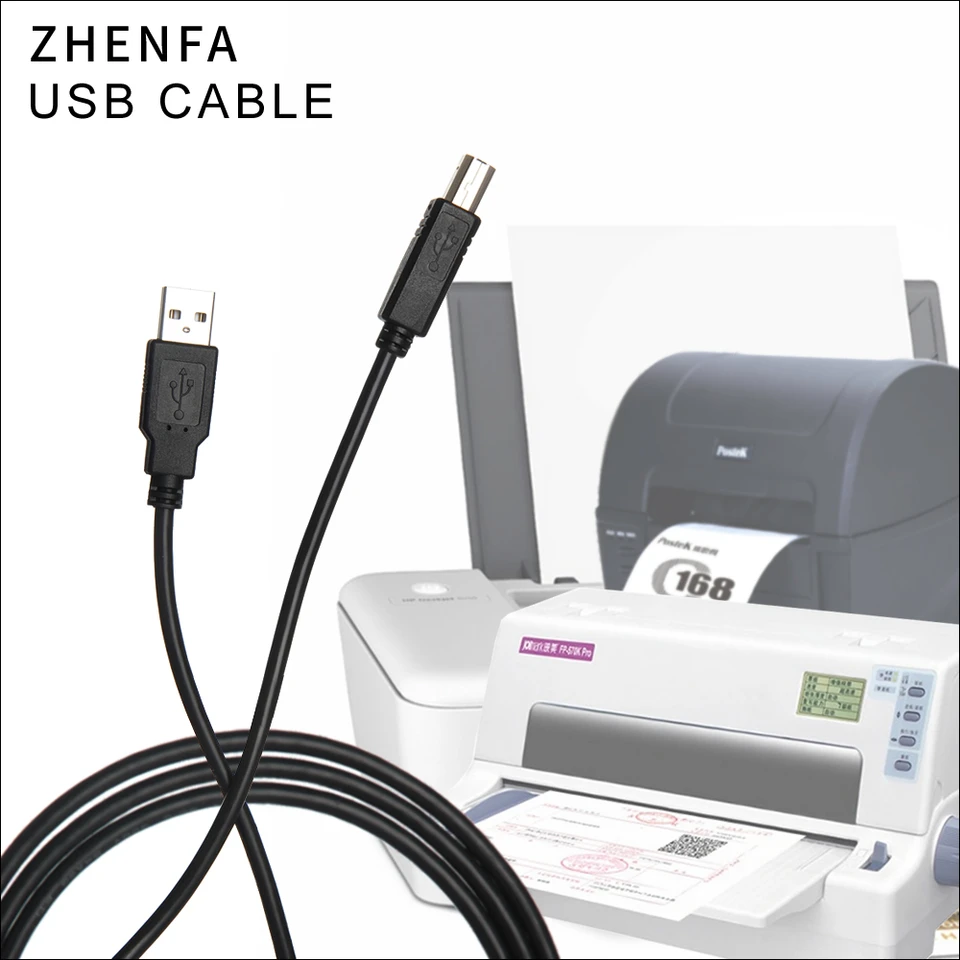 USB dátový kábel pre Canon Pixma MP210 MP240 MP250 MP270 MP450 MP460 I950 I960 I9900 I70 I83 I82 IP100 MP190 MP470 TLAČNÉ
