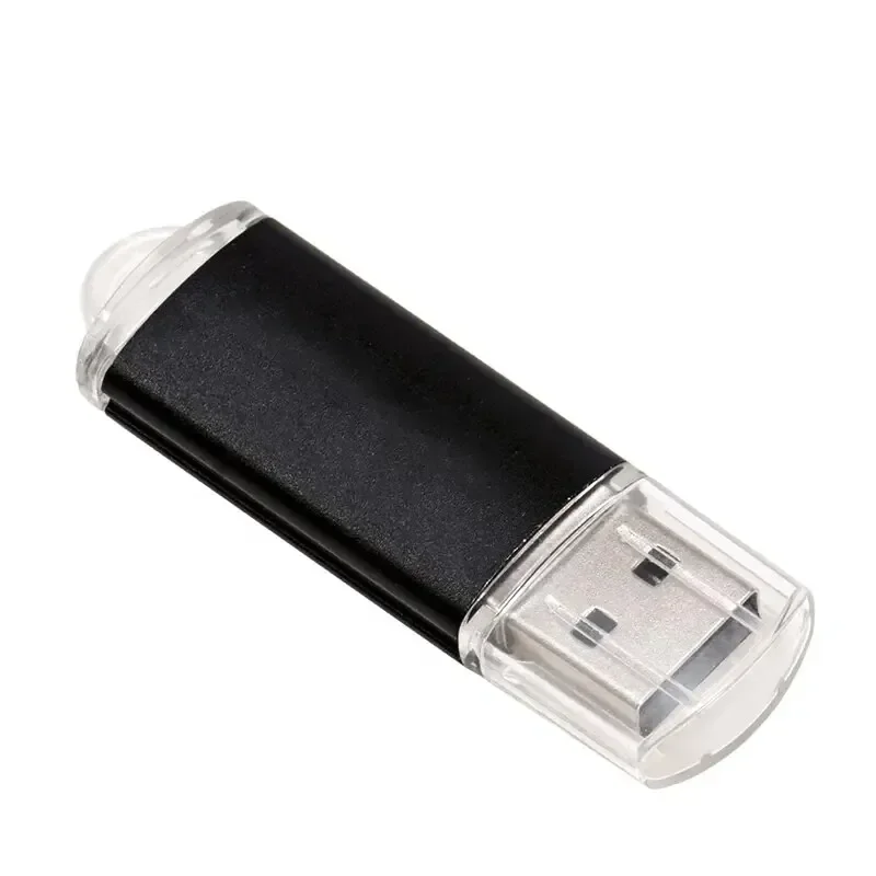 USB Flash Drive 64 GB Pen Drive kovová pamäťová palica Black Pendrive 32 GB Vysokorýchlostné externé úložisko Kreatívne darčeky U Disk
