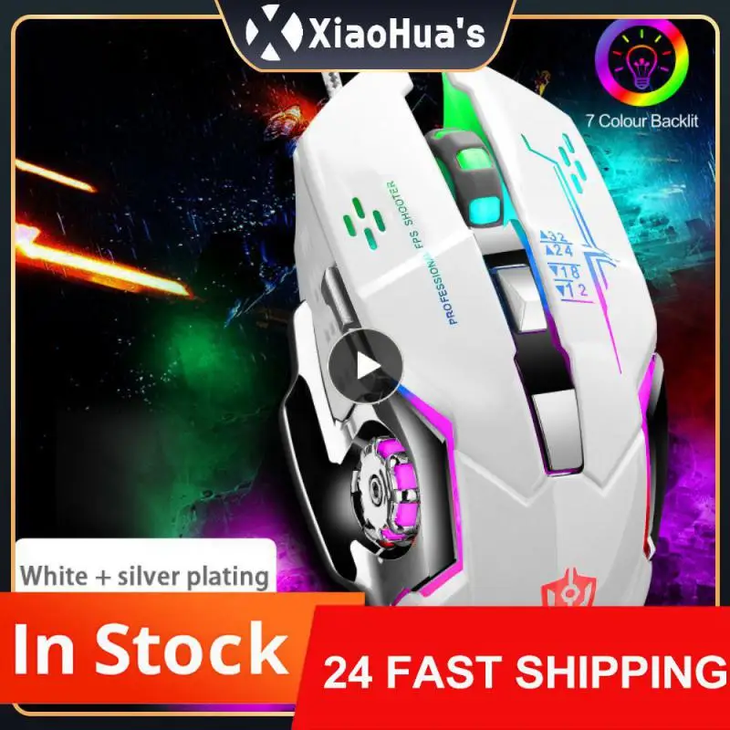 USB Gaming Mouse Prenosná makro programovacia zástrčka a prehrávanie ultra-presného posúvacieho kolieska inteligentná konektivita Delicate myš