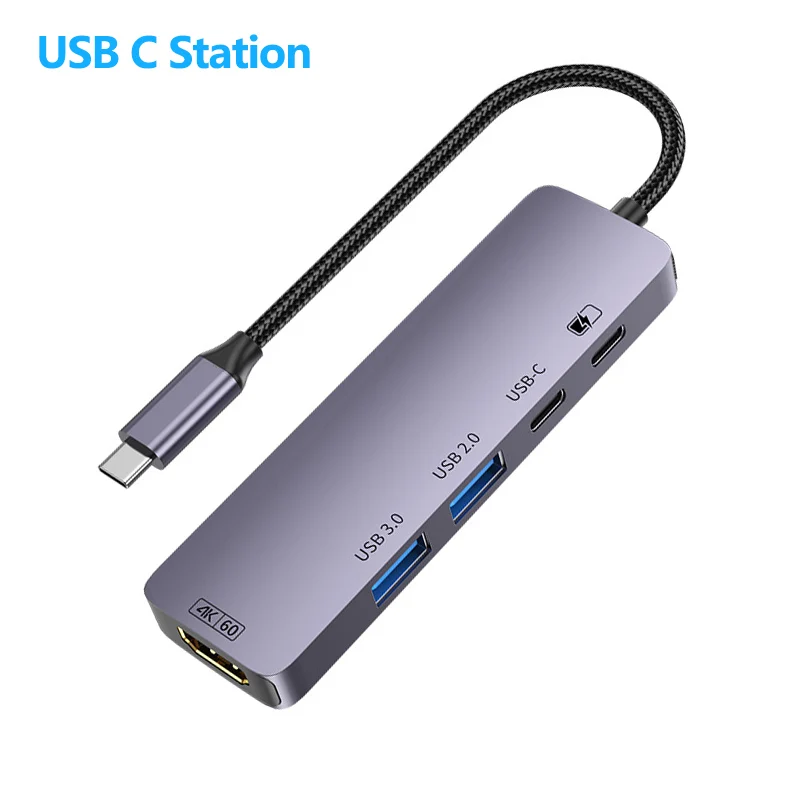 USB Hub s PD nabíjaním USBC 4K HDMI-kompatibilný pre Nintendo Switch MacBook Pro Hub Samsung Dex Accesorios Para MacBook Pro 13