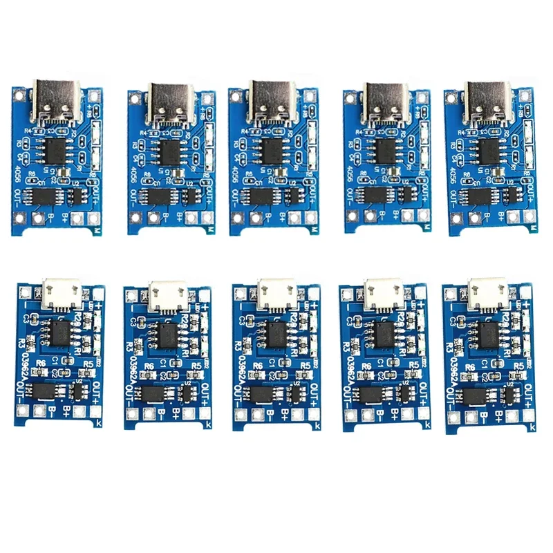USB MICRO USB 5V 1A nabíjacia doska na nabíjanie batérií 18650 BATTERIE AU LITHIUM CHARURUR MODUL + Ochrana Dvojité Fonctions