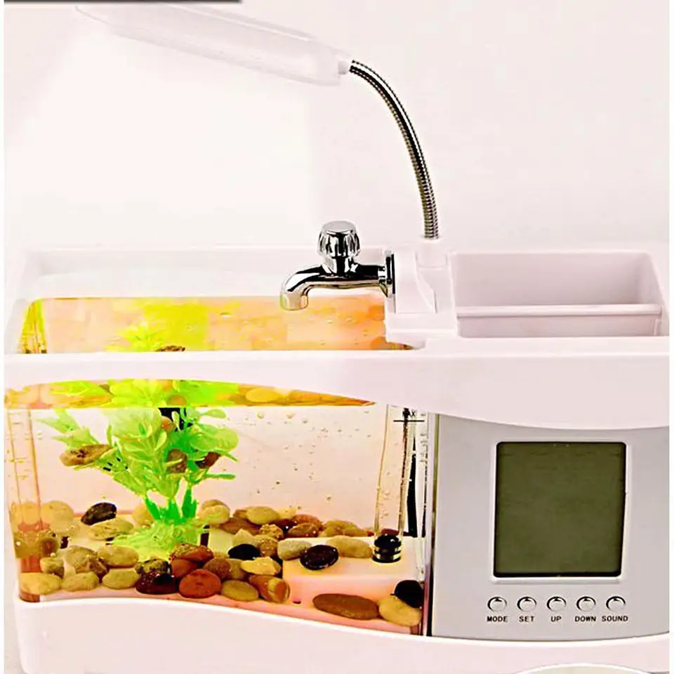 USB Mini Fish Tank Tvorka Kreatívna malá ryba
