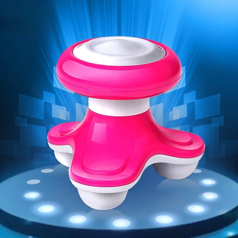 USB Mini krk Massager Multifunkčný plastový trojuholník Elektrický USB Beauty Antilululit Massage Relaxation Instrument