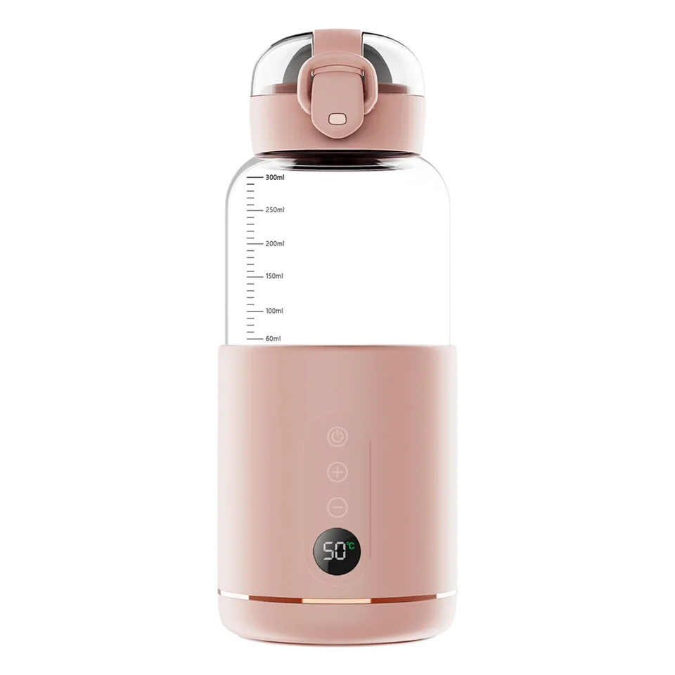 USB mliečna voda ohrievač pre detskú výživu 300 ml kapacita Presná regulácia teploty vstavaná batéria Wireless Instant Water Ohrievač