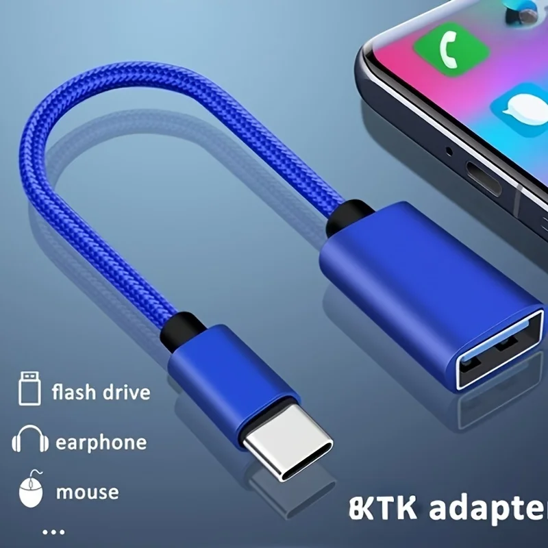 USB na typ C OTC Transfer kábel Adaptér Prevodný kábel Prepojovací kábel Kábel Klávesnica myši Gamepad Tablet a ďalšie