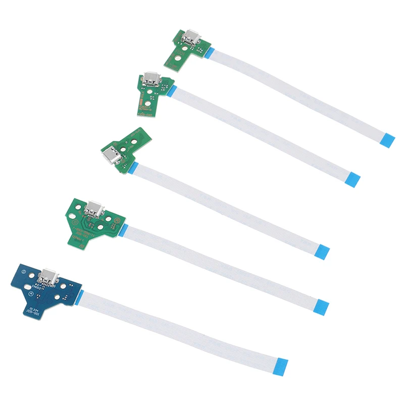 USB nabíjacia doska obvodu obvodu 12pin JDS 011 030 040 pre radič PS4