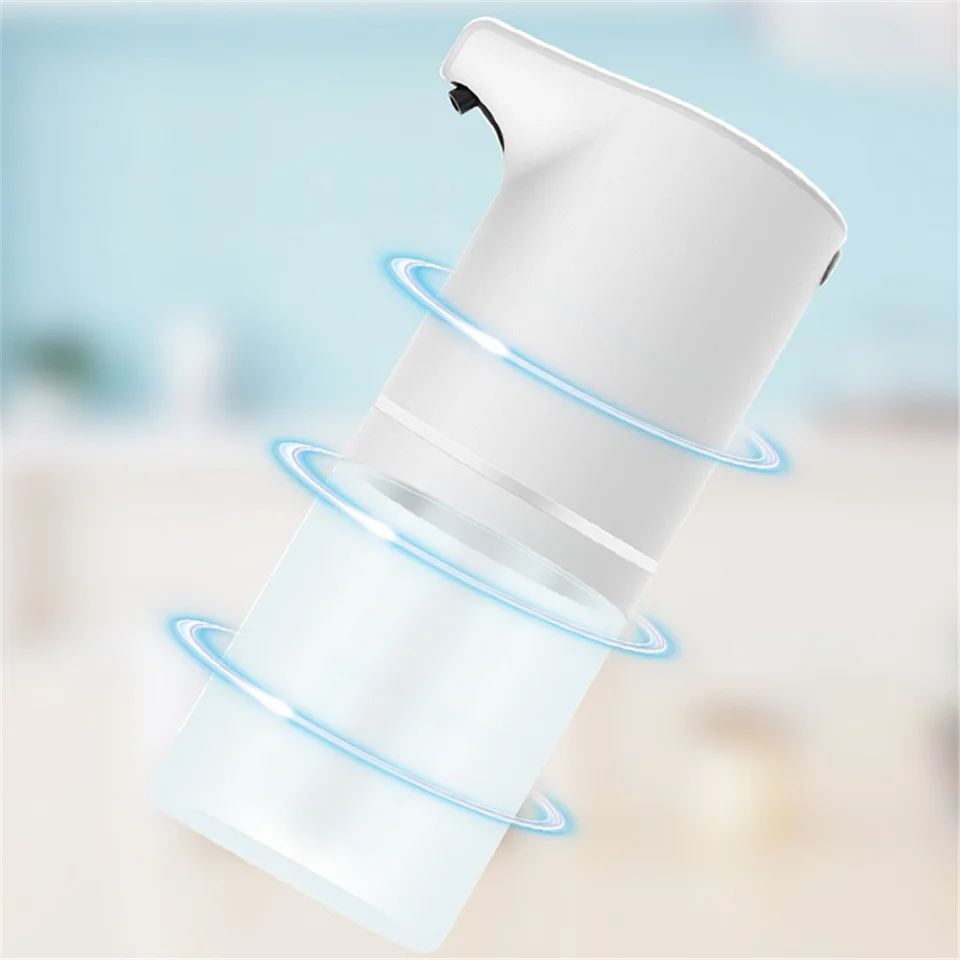 USB nabíjanie automatické indukčné tekuté mydlo DispenSer Smart Sensor Foam Soap DispenSer Auto Touchless Ručne dezinfekčný dispenzer