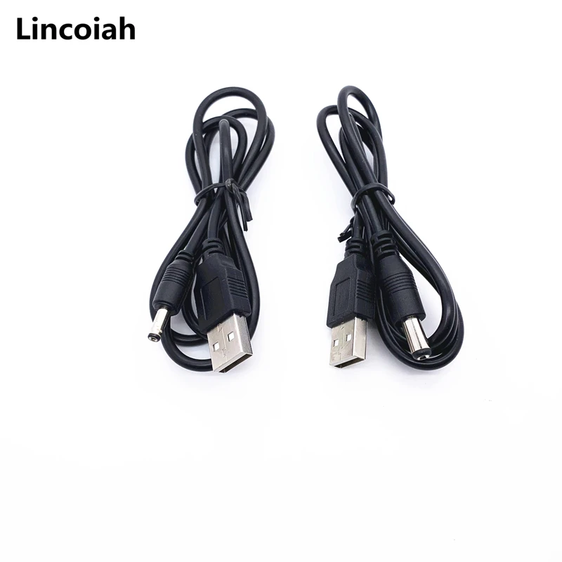 USB port na 3,5*1,35 mm 5,5*2,1 mm 5V DC DC Harrel Jack napájací kábel konektor