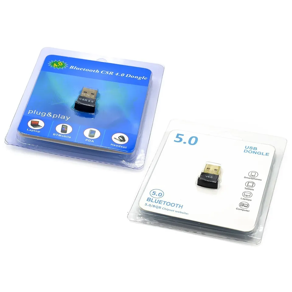 USB pre Bluetooth 5.0 Adapter Dongle Dongle Vysokorýchlostný vysielač Mini 5.0 4.0 USB prijímač pre počítačový notebook počítač