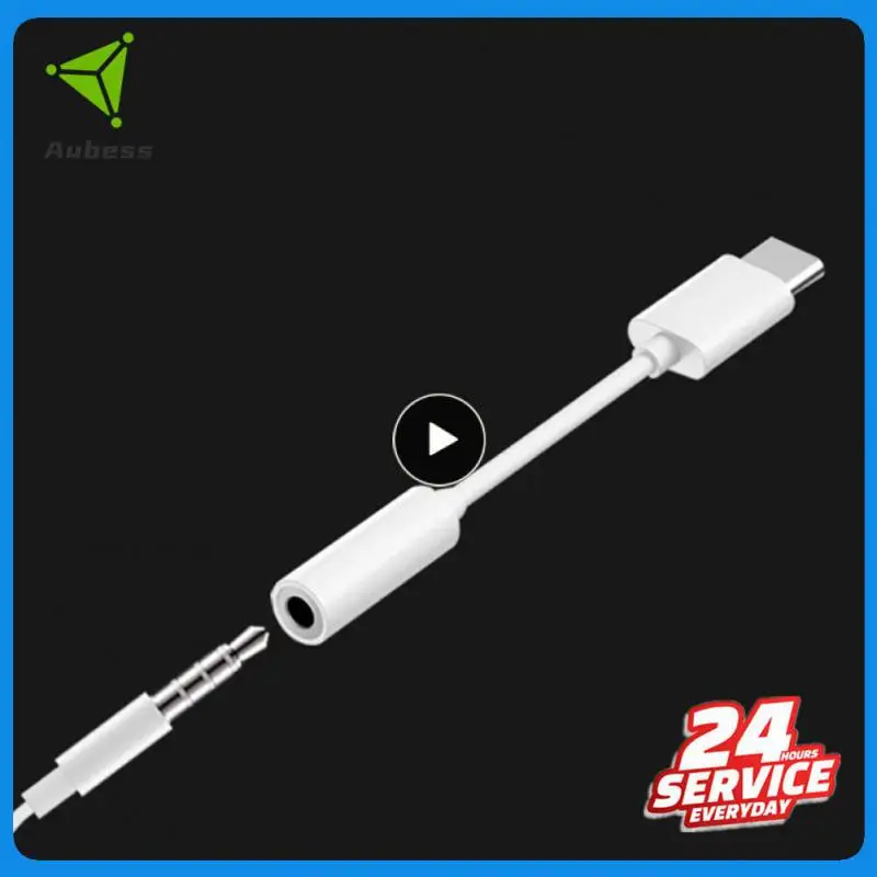 USB Typ C až 3,5 mm Jack Audio Cable Adax Adax Adax Adax USB C prevodník zvukového kábla pre Samsung Galaxy S22 Ultra S21 S20