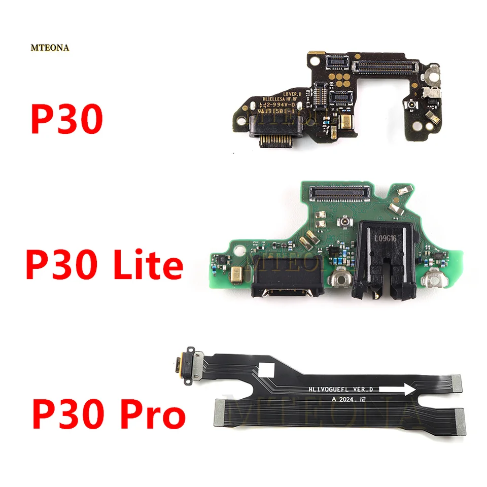 USB Type-C Rýchle nabíjanie portu zásuvky konektor pre Huawei P30 / P30 Lite / P30 Pro Charger Dock Connector Flex kábel