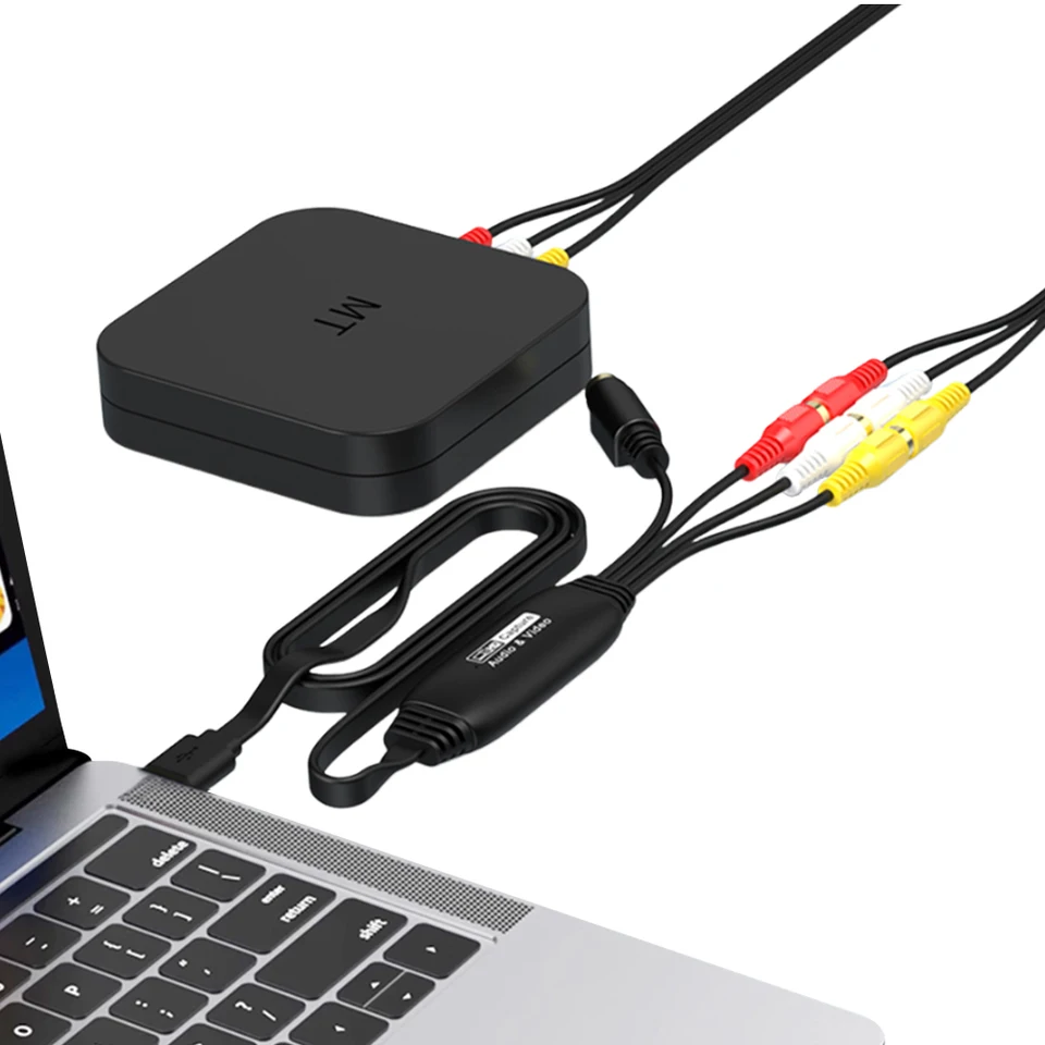 USB Video Capture Card VHS VCR TV DVD Video Video Audio Converter USB do AV Video Capture Adapter pre Mac PC