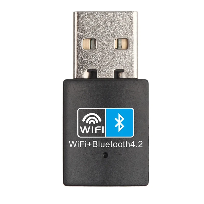 USB WiFi Bluetooth kompatibilný adaptér V4.2 Wireless Network Card WiFi Anténa vysielač PC PC LAN Internetový prijímač Príslušenstvo