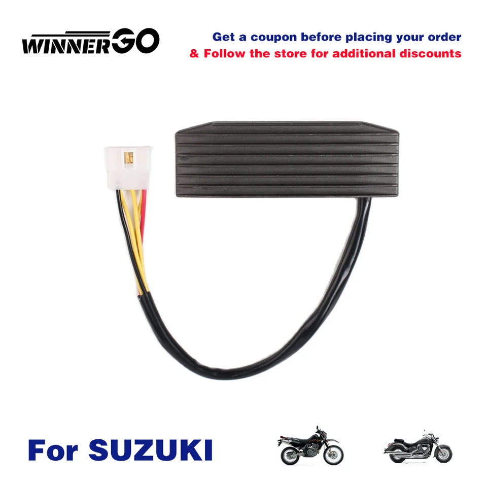Usmerňovač regulátora napätia pre Suzuki DR 650 R RE Boulevard S50 S83 votrelec 800 1400 VS800GL VS1400GLP 32800-12E00 32800-12E01