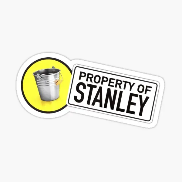 Usporiadanie vedro Vlastníctvo Stanley 5ks nálepky pre roztomilé nálepky nástenné tlačové okno batožina fľaše na vodu obývacia izba Art