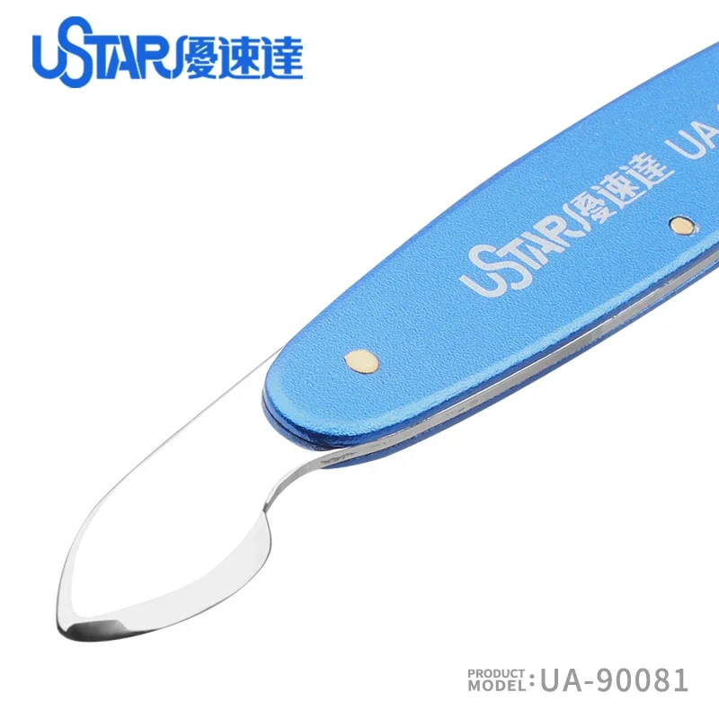 Ustar špecifické modelovacie nástroje UA-90081 Kovový panel Splitter pre Gundam Military Model Model Building Tools Hobby DIY
