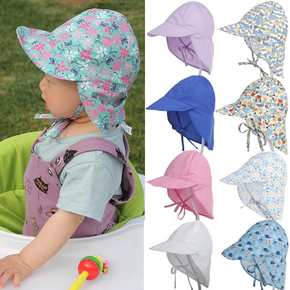 UV ochrana Sun Hat Unisex Novonarodené dieťa batoľa dieťa dieťa dievčatá Dievča
