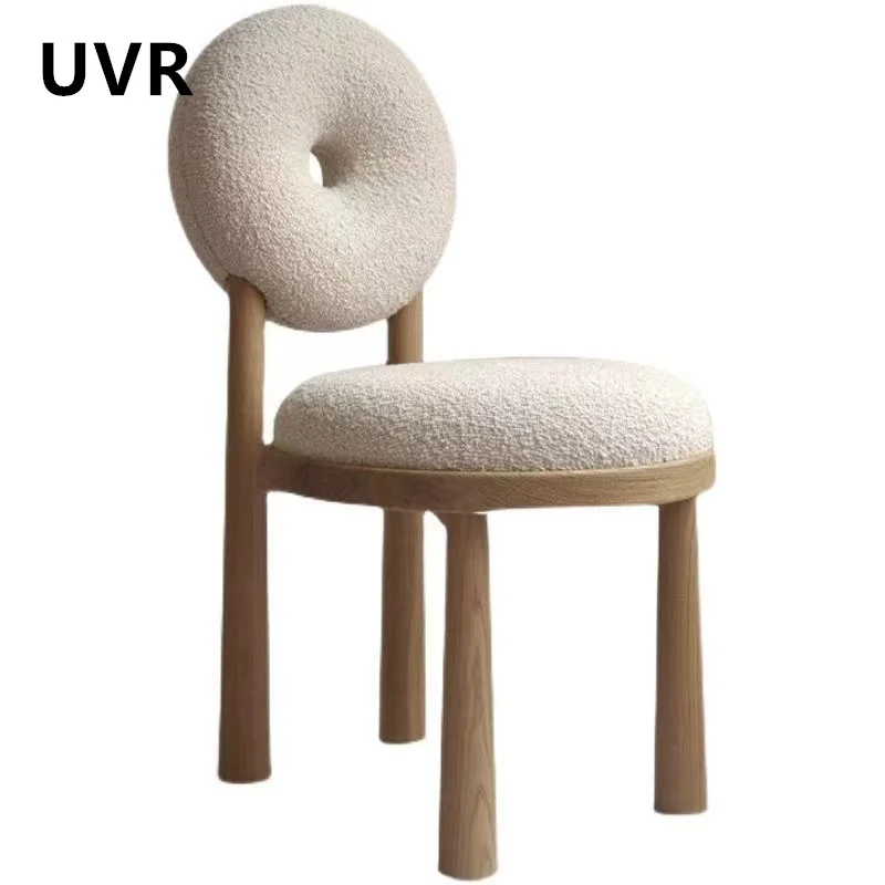 UVR reštaurácie stoličky pre domáce použitie obývacia izba Vanity stoličky Lamb's Wool Sponge vankúš na kuchyňu