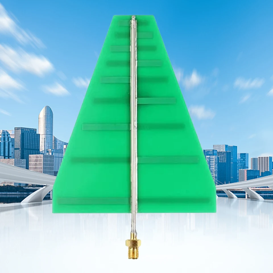 UWB ultra širokopásmová log periodická anténa 1,35 GHz-9,5 GHz log-periodic smerovacia anténa UWB Anténa 5-6db všestranné aplikácie