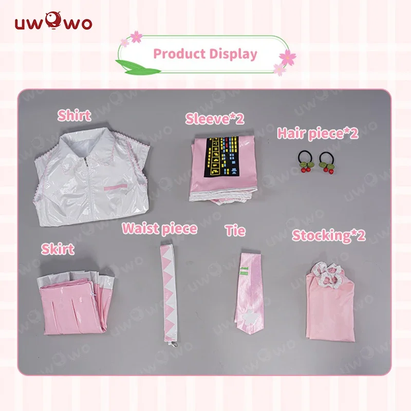 Uwowo Mikku Cosplay kostým Mikku Mikku Halloween Party Cosplay Pink Halloween Carnival Costume Outfit