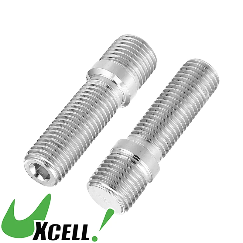 UxCell 10ks 50 mm mmk pneumatík pre pneumatické skrutky skrutky skrutiek kolies M14x1.5 až M12X1.5 pre Audi pre Volkswagen pre Mercedes Benz