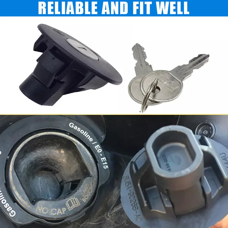 Uzatváranie plynovej čiapky palivová nádrž 8U5Z9C268B pre Ford F150 Fiesta Edge Expedition Escape Focus Lincoln Navigator MKS MKT MKX Merkúr