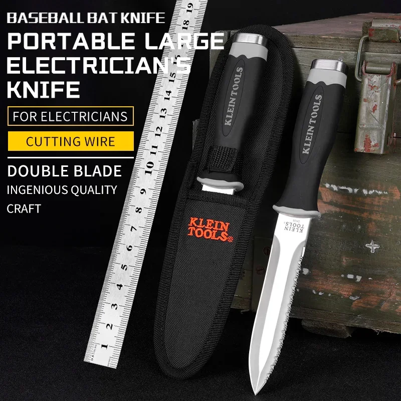 Uzavreté poľovné nôž s pevným čepeľom s plášťom - Tactical Survival Tool pre nadšencov poľovníctva a kempingu