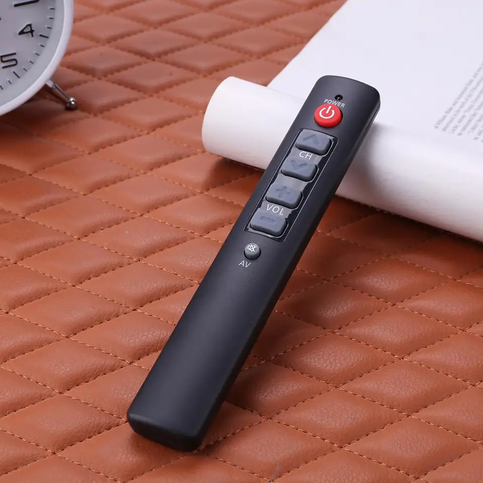 Učenie vzdialeného 6 Big Button Kopírovanie Ir diaľkové vzdelávanie diaľkové ovládanie Univerzálne diaľkové ovládanie televízie pre TV STB DVD DVB HIFI