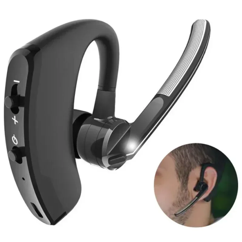 Ušené bezdrôtové slúchadlá Bluetooth pre obchodné hovory Mini Single Earplugs V8 Bluetooth slúchadlá