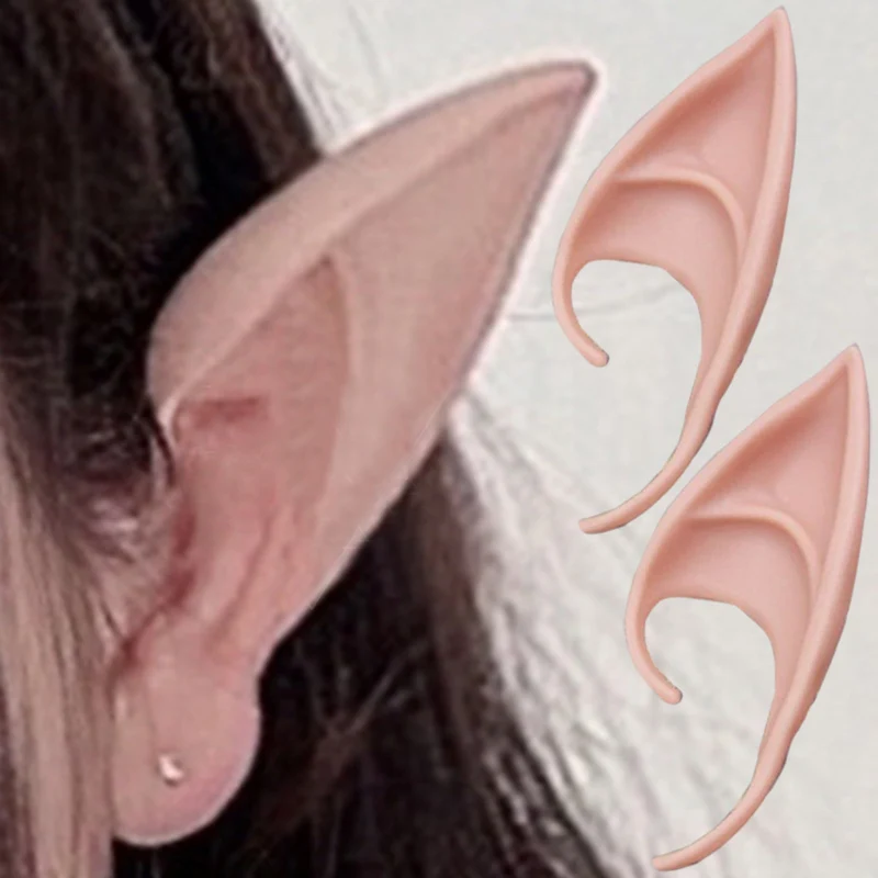 Uši anjelových škriatkov latexové uši pre rozprávku Cosplay kostým Party Daint Up RePs Simulation Ear Hračky Hallowween dekorácie doplnky
