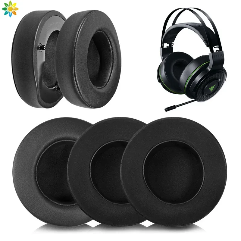 Uši pre Razer Phreher Ultimate 7.1 PS4 Náhradné slúchadlá slúchadiel pamäťové penové uši