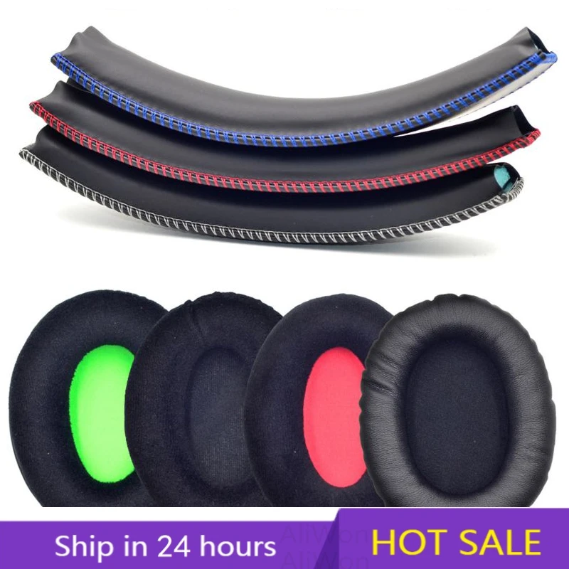 Uši vankúšiky vankúšiky Earmuffs čelenka pre Kingston HSCD KHX-HSCP Hyperx Cloud II 2 Stinger Core Flight / Alpha / Silver / X Earpads