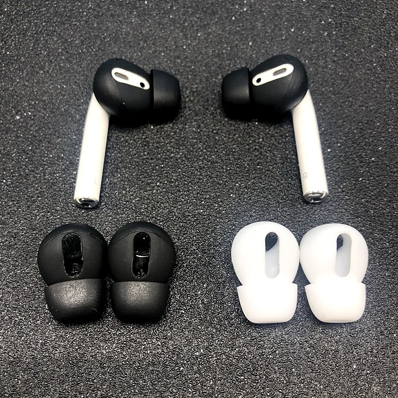 Ušové vankúšiky pre AirPods 1/2 bezdrôtového Bluetooth iPhone slúchadlá Silikónové kryty čiapky Serfón puzdro na uši