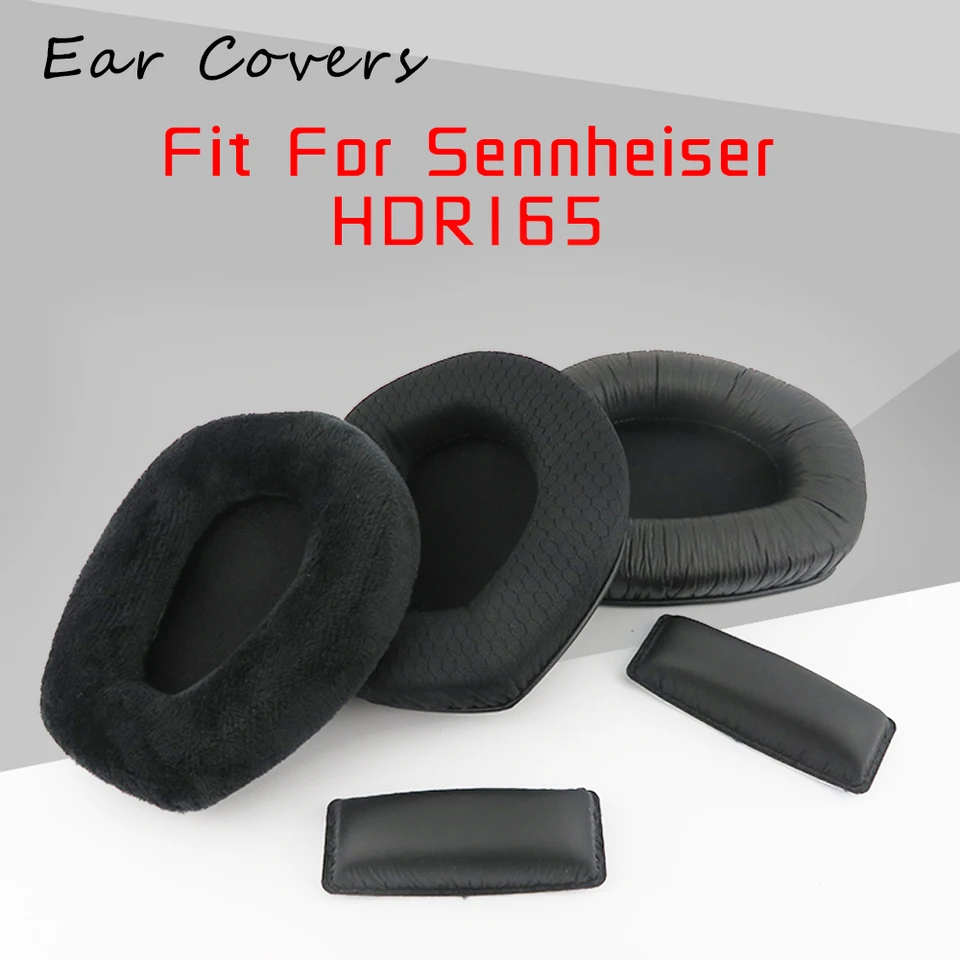 Ušové vankúšiky pre Sennheiser Eapads HDR165 HDR 165 Čelenky slúchadlá uši