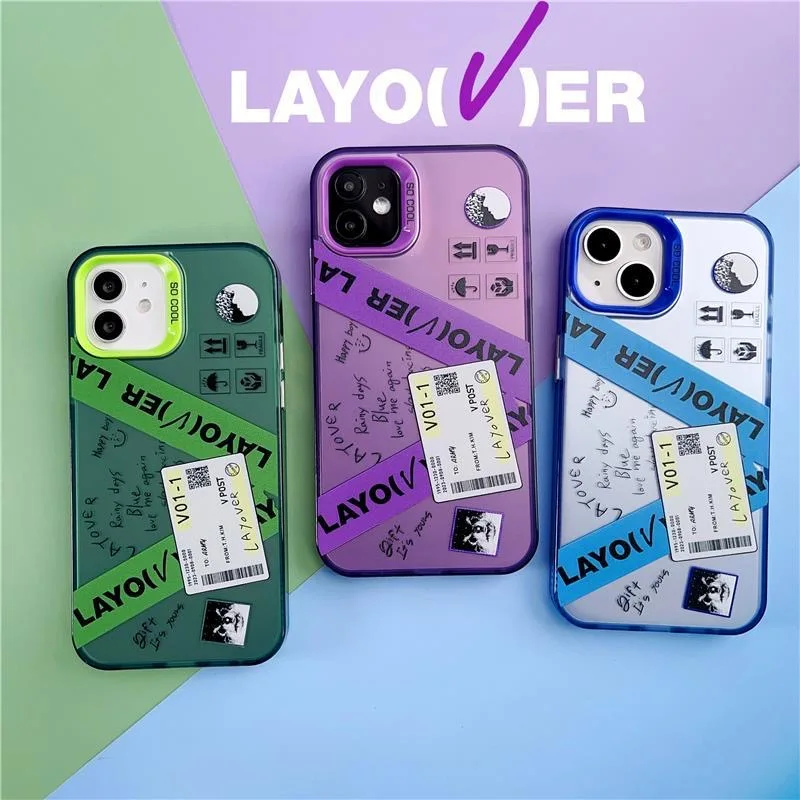 V Layover Taehyung Case pre Samsung Galaxy S25 S24 S23 S22 S21 S20 Note20 Ultra Plus Fe M31 4G 5G Matt Shock odolný voči nárazu