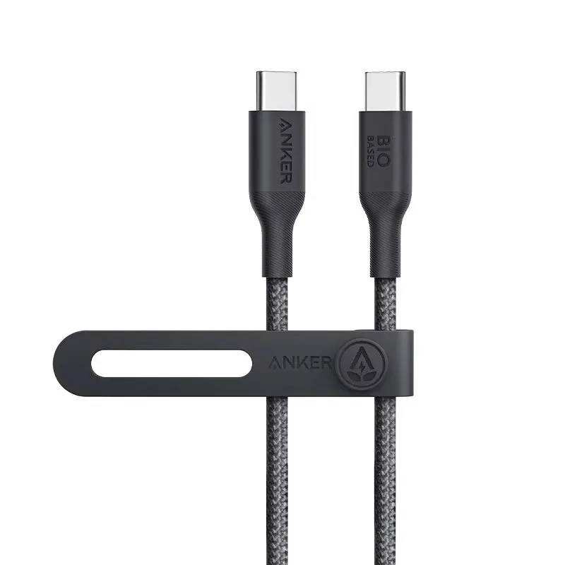 V predaji Anker 544 káblovo bio-nylon odolný 240W rýchleho nabíjania USB C Typ C pre iPhone 15 Samsung Huawei Xiaomi Telefónový notebook
