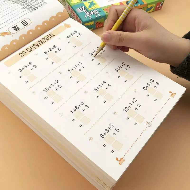 V priebehu 10.50/100 Doplnkovanie a odčítanie detí Detské detské materské školy v ranom vzdelávaní Book pre matematiku matematika Math Supdress