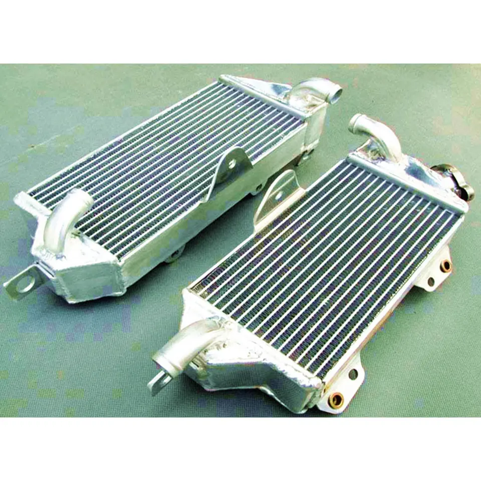 V rokoch 1988-2004 Kawasaki KX500 KX 500 Hliníkový chladič chladiacej chladiacej látky 1988 1989 1990 1991 1992 1993 1993 1994 1995 1996 1997 1997
