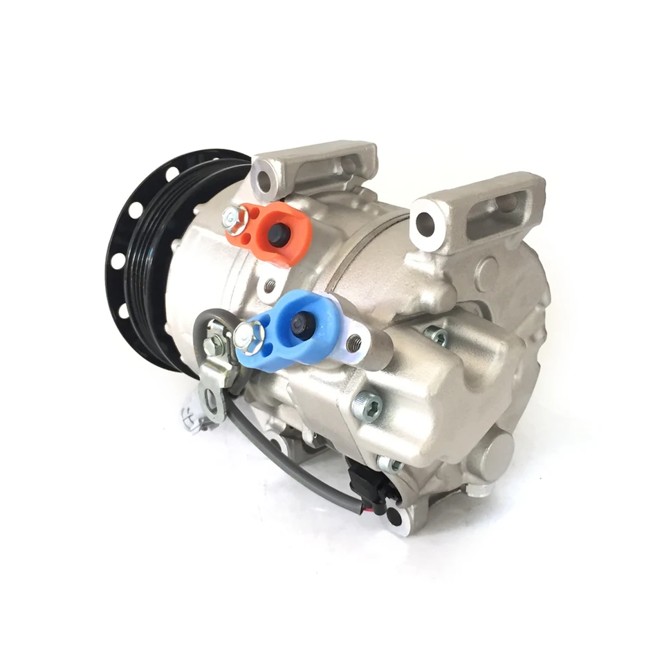 V roku 2007 2008 2009 2010 Toyota Yaris 1,5L AC A/C Air Compressor & Clutch Montáž