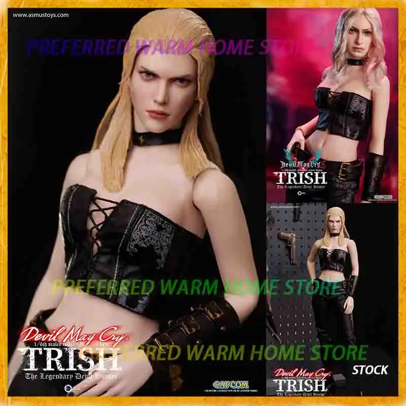 V sklade Asmus Toys Devil May Cry 5 Trish Moveble Model Hračky 1/6. Zberateľná akcia Zberateľná akcia Fiendish femme fatale